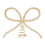 Gold Rhinestone Bow Topper for 5–7.5 ft Christmas Tree 1