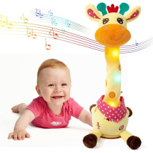 Tanzendes, sprechendes Giraffen-Plüschtier für Kleinkinder