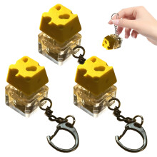 Klávesnice Clicker Fidget Keychain Fidget Keyboard Fidget Toy pro úlevu od stresu a úzkosti