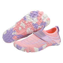 Zapatos acuáticos infantiles tipo descalzo, ultraligeros, sin cordones, con orificios de drenaje, para uso en exteriores y piscina, para niños y