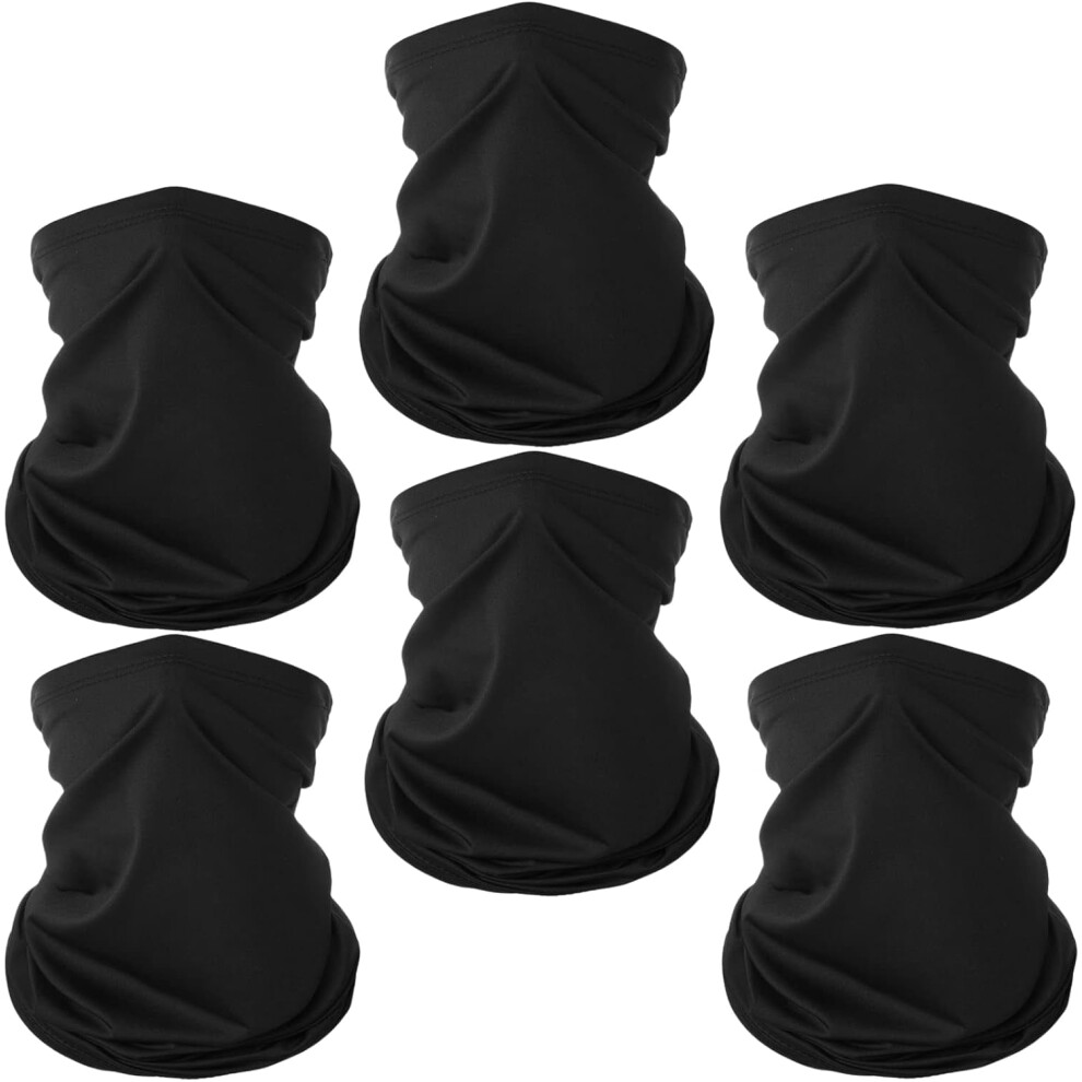 6-Pack Neck Gaiter Face Mask Bandana 9104899479259