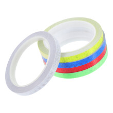 5 Rolls Reflective Tape for Bikes with Reflective Design for Nighttime Safety