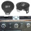 Air Conditioning Panel  Button Central Control Knob Cover OFF for  5 Series E60 E61 61319250196 3