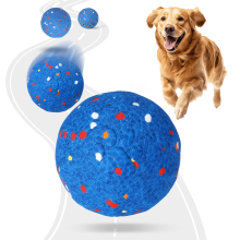 Interaktiver, automatischer, hüpfender und rotierender Hundeball – Strapazierfähiges, wasserdichtes E-TPU, vibrierend, für