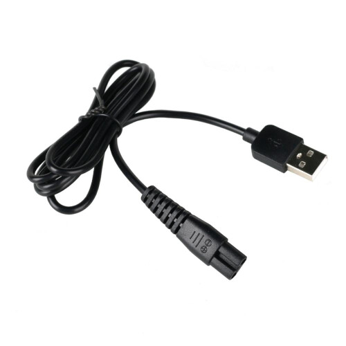 Καλώδιο φόρτισης USB για ηλεκτρική ξυριστική μηχανή, καλώδιο τροφοδοσίας,