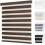 Kabellose Zebra-Rollos – Polyester, zweilagig, leicht 1