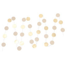Girlanda papierowa Golden Circle 4m