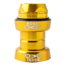 Hlavové složení 43 mm 1" 25,4 mm závitová vidlice 30 mm hlavová trubka zúžená Díly hlavového složení - zlaté