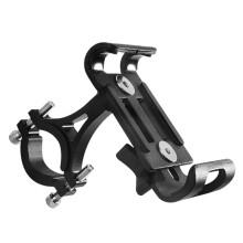 opvise Aluminium Alloy360Degree Rotation Cykel Motorcykel Styre Telefonhållare Montering