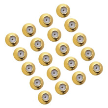 Set van 20 vervangende oorbelstoppers/oorbelpluggen/oorbelonderdelen voor oorbellen
