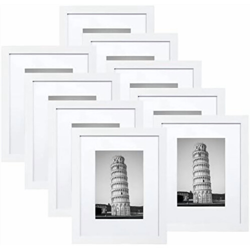 Κορνίζα 11x14 με χαλάκι για φωτογραφία 8x10