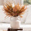 Vaso de cerâmica off-white de 8 polegadas com alças. 1