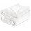 Couverture polaire GentleSoft blanche, format double 84 x 90 pouces 1