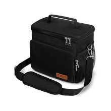 Sac à lunch isotherme étanche - Glacière réutilisable avec bandoulière ajustable pour adultes | Bureau, école, pique-nique, plage, camping