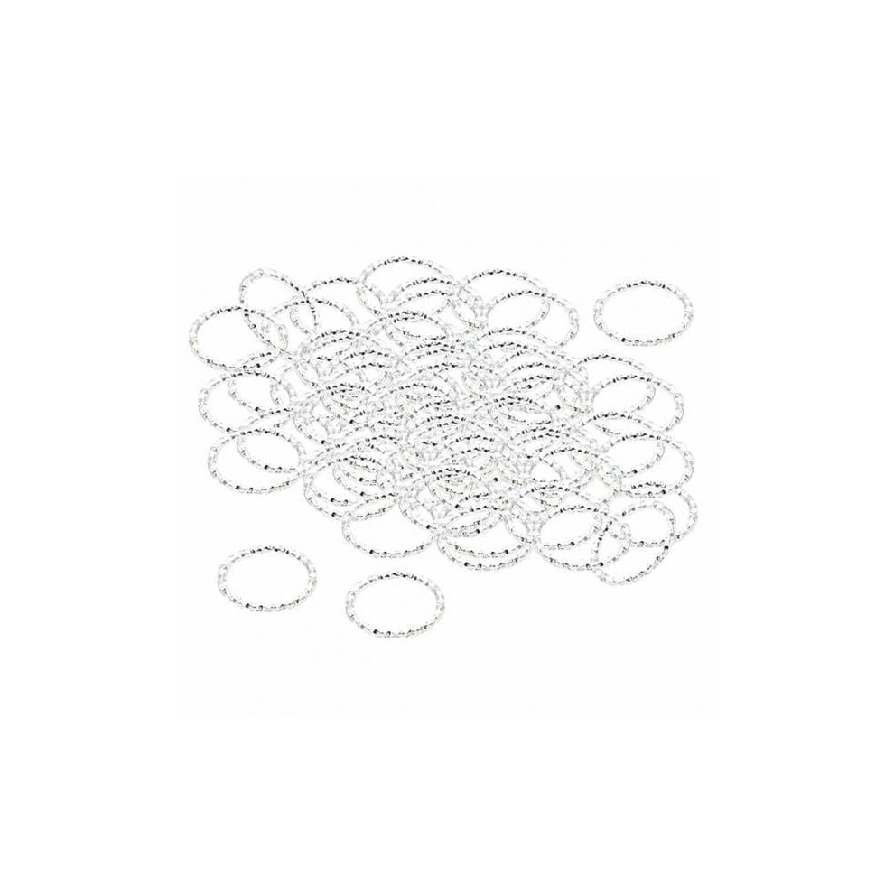 6x100 Hair Braid Rings Women Dreadlocks Hair Loop Clips Beads 6 Pcs