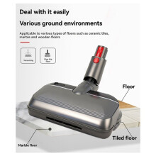 For Airbot Vacuum Cleaner Parts Electric Mop Kit Wet Dry Mop Attachment with Cleaning Rags Cloth