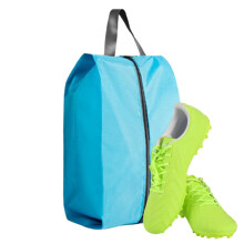 Water-Resistant Travel Shoe Bag, Dustproof Portable Sneaker Bag with Zipper, Compatible with All Sneakers – 1 Pack, Sky Blue