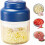 Electric Garlic Chopper USB-C One-Touch 320ml Blue 1