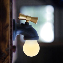 Faucet Wall Light Outdoor Lighting USB Charging Wall Light Waterproof LED Wall Light for Indoor and Outdoor Use
