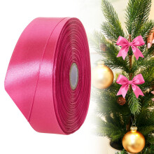 2,5 cm breed satijnen lint, rol van 25 meter