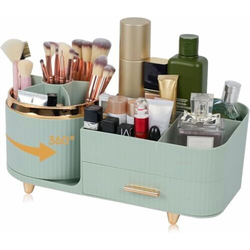 360 roterende makeup- og hudplejeorganisator