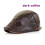 Skinnlue for menn Vintage flat lue vinter varm 1
