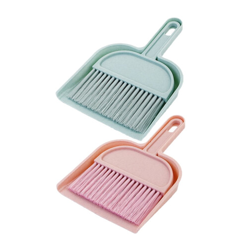 Mini scopa e paletta set compatto portatile per bambini e