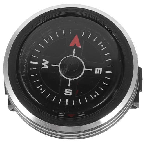 Πυξίδα καρπού αλουμινίου compass για πεζοπορία και κατασκήνωση, 0,98"X0,98"X0,59"