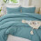King size boho täckesete med 2 örngott 1