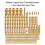 Copper Embedded Nut Kit M2-M8 with 345pcs & 7 Tips for 3D Printing 7