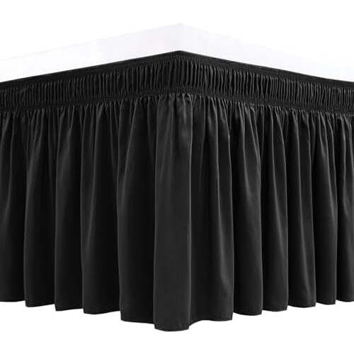 Rundum-Bettrock, Queen-Size, 30 cm Fallhöhe, Polyester