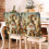 Housse de chaise de Noël, design 3D, 1 pièce 1