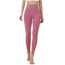Calça legging feminina sem costura para ioga, cintura alta, comprimento 7/8.