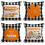 4-Pack Black and White Buffalo Check Pillow Covers 45x45cm 1