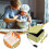 US Plug -50-110 Celsius Dough Proofing Box with Heating Pad Temperature Control Bread Proofer Foldable Fermentation Box 6