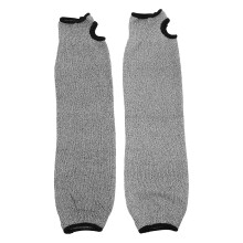 YEAHIBABY Snijbestendige armmouwen voor mannen en vrouwen met duimgat, gemaakt van PE-materiaal, zilverkleurig, voor thuisgebruik, geschikt voor de