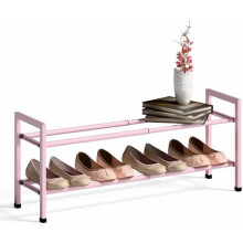 Étagère à chaussures extensible à 3 niveaux pour placard, 45 à 84 cm