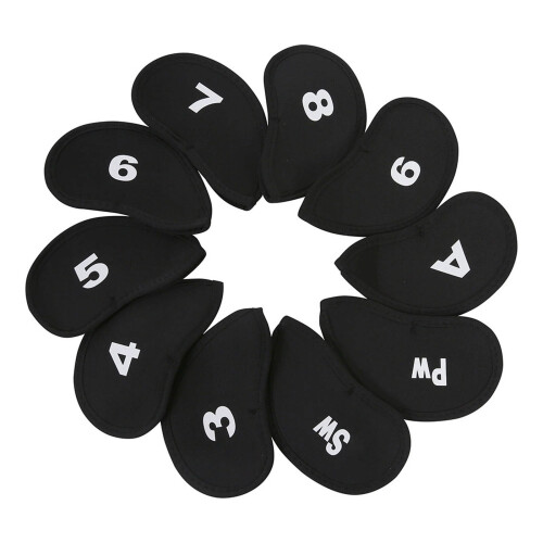 Neopren golfklubbhuvudskydd, 3-pack