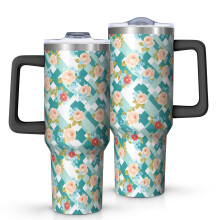 Pioneer Flower Floral Tumbler 115 ml isolerad