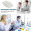 12 Pack Spot Plates - Reaction Plate-12 Wells,Polypropylene 6
