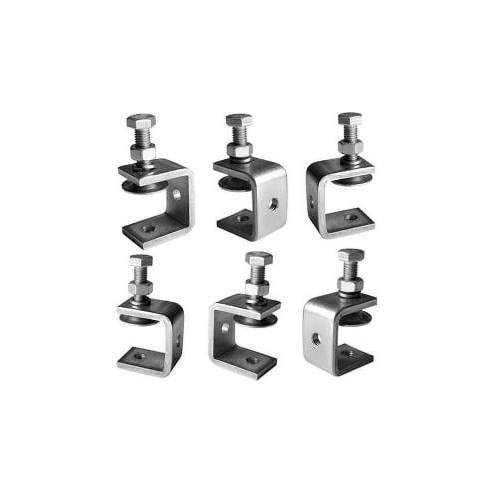 304 Stainless Steel C-Clamps Heavy Duty Wide Jaw 959110217948