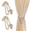 Handgewebte Seestern-Gardinenhalter – 2er-Pack 1