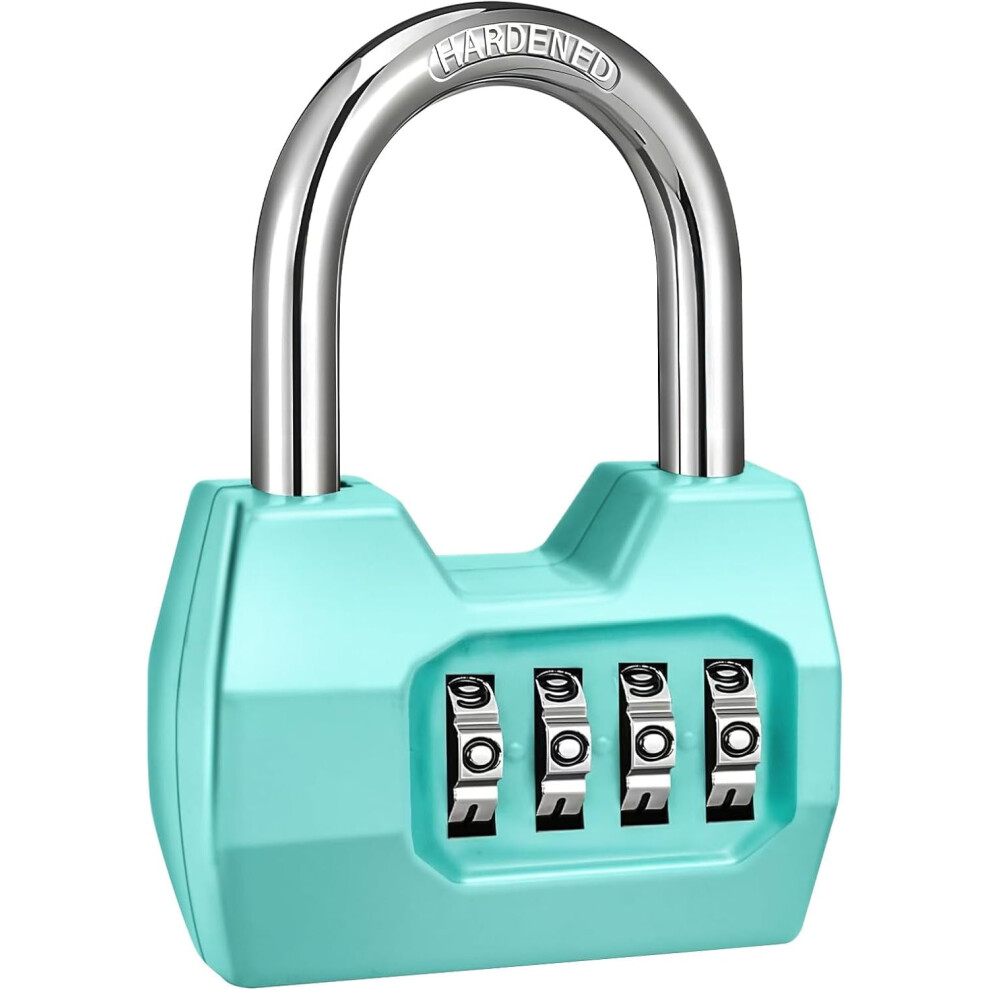 4-Digit Combination Padlock, Waterproof, 1 Pack 9485826128878