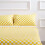 Twin Plaid Microfiber Sengetøjssæt, 4 dele 1