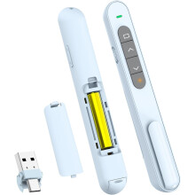 Draadloze presentatieklikker met rode aanwijzer, 2,4 GHz RF