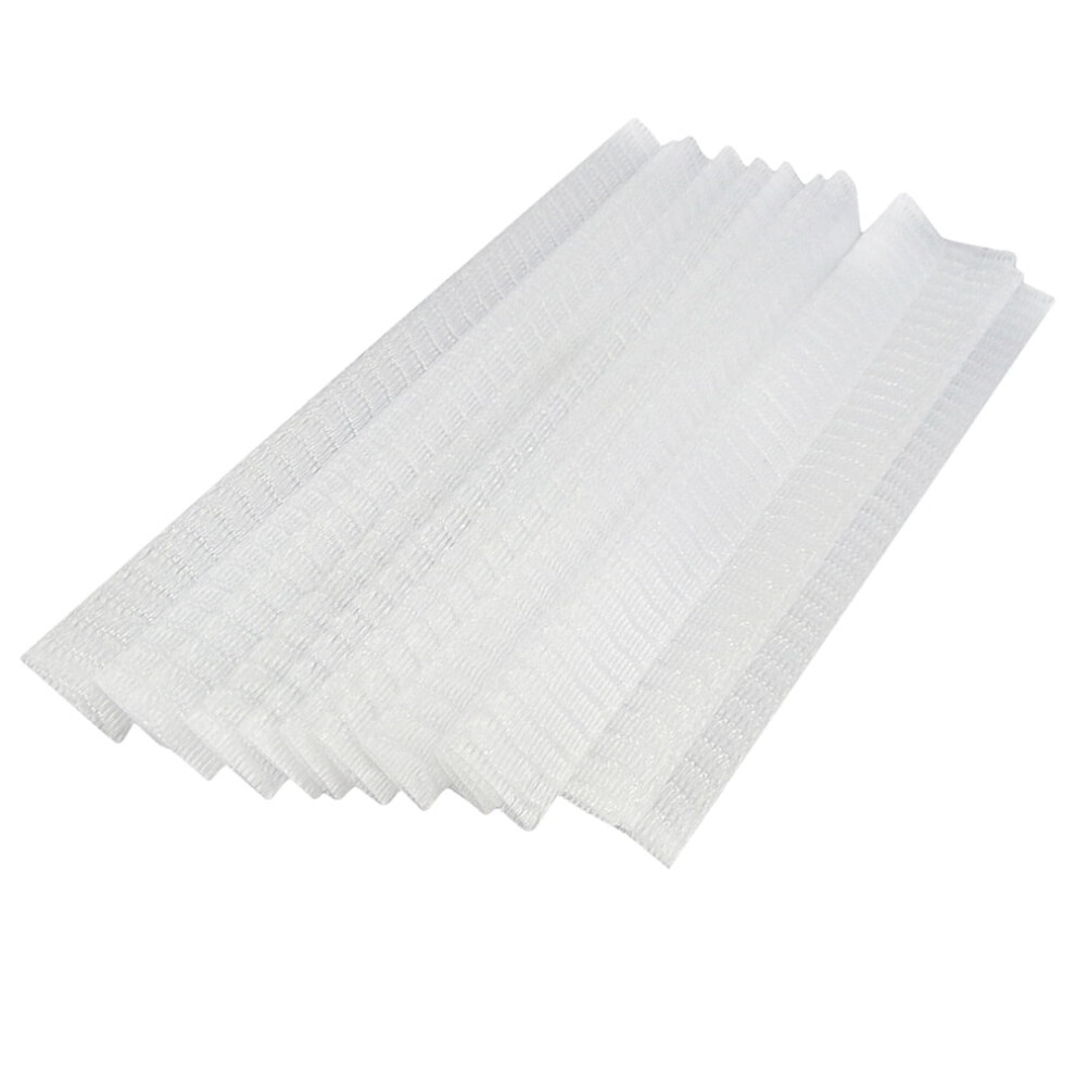 White Makeup Brush Mesh Covers Â 150 Pcs, Pe