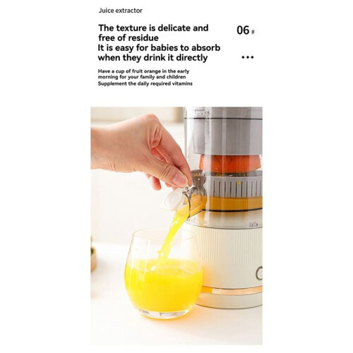 Juicer Home Juicer Separable and Portable Juicer  Blender Multi-Function Red