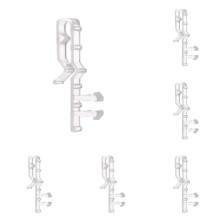 Clear Blind Clips for Valance 2 inch 12 pcs