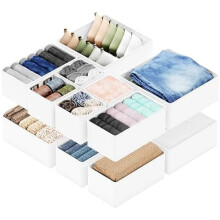Sada organizérov do zásuviek – 30,5 cm x 30,5 cm x V 9,3 cm, balenie po 3 kusoch
