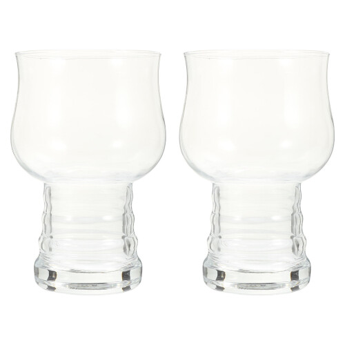 Verres à bière transparents grande capacité design classique2